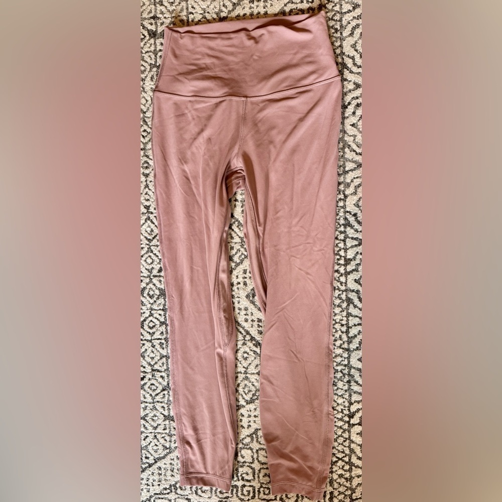 Lululemon Align Pink Streamlined Leggings-Size 6